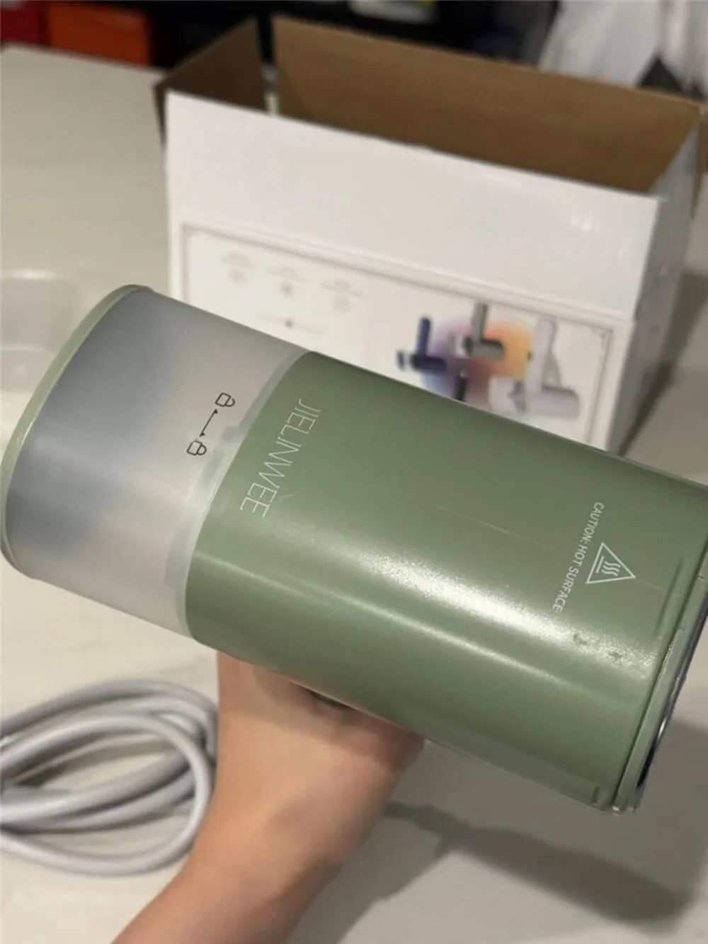 Handheld Steamer for Clothes, 1200W Foldable Travel Steamer, 20 Sec Preheat